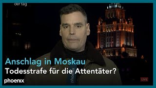 Armin Coerper (ZDF-Korrespondent) zur aktuellen Lage nach dem Anschlag in Moskau | 25.03.24