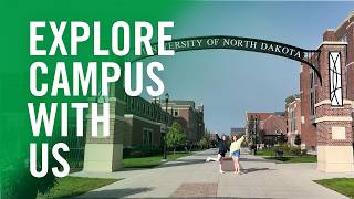 Walk With Us Across the University of North Dakota 🌿 | Student-Led Campus Tour