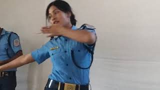 Dance of Nepal police