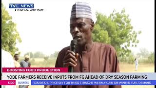 Yobe Farmers Receive Inputs From FG Ahead Of Dry Season Farming