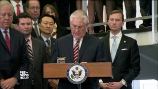 News Wrap: Tillerson urges State Department employees to put aside differences