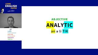 American English Pronunciation - ANALYSIS, ANALYTICS, ANALYZE, ANALYZING - Big Data Student Request