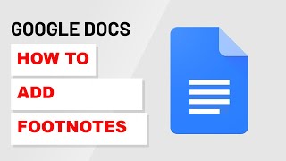 How To Insert Footnotes in Google Docs (2022)