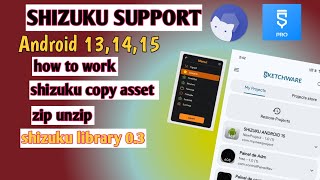 How to shizuku copy asset in sketchware tutorial #sketchware