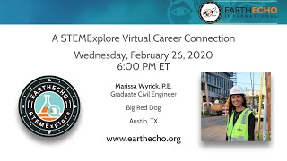 STEMExplore Virtual Career Connection with a Civil Engineer