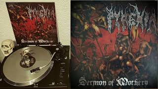 PYREXIA - Sermon Of Mockery (Vinilo, LP, Album, Limited Edition, Reissue, Silver) 2021