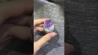 DE191｜烏拉圭迷你紫晶蛋#紫晶 #紫水晶 #stones #buy #ore  #amethyst #amethystcrystal #crystal