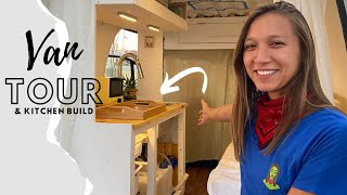 VAN TOUR: 2013 Ford Transit Connect XLT Camper Conversion