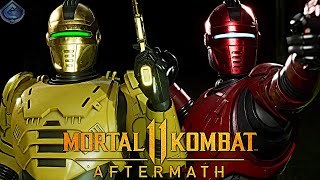 Mortal Kombat 11 Online - SEKTOR AND CYRAX ROBOCOP DESTROY A TEABAGGER!