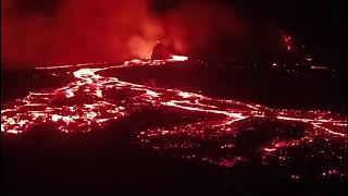 Erta Ale, Ethiopia – December 16, 2024 – The volcano erupted, releasing molten lava.