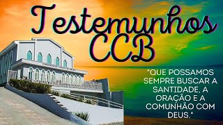 A PAZ DE DEUS - TESTEMUNHO LINDO CCB #testemunhosccb