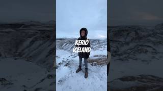 Keríó - Izlanda #izlanda #travel #iceland #winter #snow #_viral #volcano