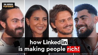 How they made $100,000s writing on LinkedIn | Lara Acosta, Matt Barker, Jacob Pegs