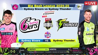 Sydney Sixers vs Sydney Thunder BIG BASH 2024-25