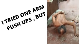 ONE HAND PUSH UPS-PRACTICE-ஒரு கை தண்டால்   பயிற்சி #SHORTS