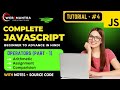 Part - 4 | Operators - 1 (Arithmetic, Assignment, Comparision) | Complete JavaScript Course in Hindi