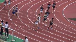 2017年 東海インカレ 男子4X100mリレー 予選2組