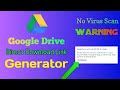 Create Direct Download Link for Google Drive Files - No Virus Scan Warning!