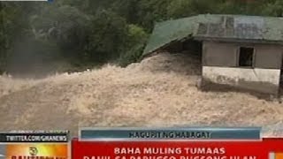 BT: Baha sa Cavite, muling tumaas dahil sa pabugso-bugsong ulan