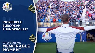 Europe's Thunderclap on the First Tee | 2023 Ryder Cup