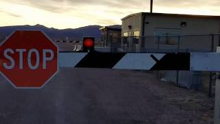 (AREA 51) BUS, BACK GATE, & NEW BLACK MAILBOX (AREA 51) BUS, BACK GATE, & NEW BLACK MAILBOX