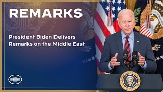 President Biden Delivers Remarks on the Middle East