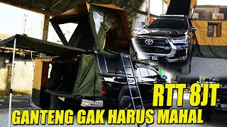 HILUX PAKET LENGKAP UNTUK CAMPING DI GUNUNG DI HUTAN, PERLENGKAPAN INI GAK MAHAL