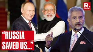 EAM Jaishankar hails India-Russia ties, downplays ‘Overdependence talk’