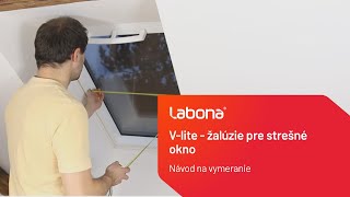 Návod na vymeranie V-lite - Labona.sk