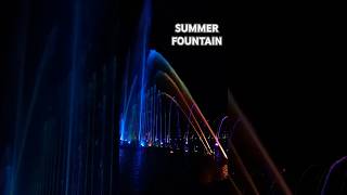 SUMMER FOUNTAIN 富岩運河 環水公園 サマーファウンテン 泉と滝の広場 噴水 照明 光 音楽 ショー TOYAMA CITY 富山市 旅行 観光 イベント 夏 2024年9月1日49