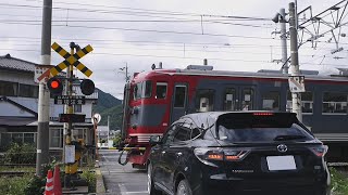 しなの鉄道線　茶売原踏切