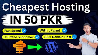 Top EXPERT Reveals WordPress Hosting For Just 50 PKR