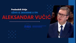 Uživo - Veliki skup u Jagodini,  Vučić predstavlja novi pokret i plan Srbije do 2032. godine