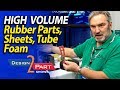 High Volume Quality custom molded, extruded & Fabricated Rubber Products | Aero Rubber Company | IL