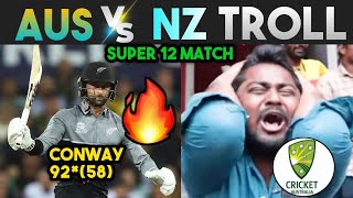 AUSTRALIA VS NEW ZEALAND T20WC 2022 TROLL 🔥 | DEVON CONWAY WARNER | TELUGU CRICKET TROLLS