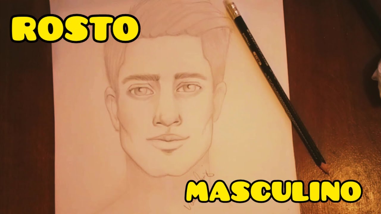 Como Desenhar Rosto Masculino Youtube Nbkomputer