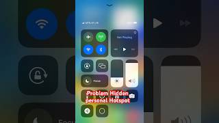 Hidden personal Hotspot|How to Enable personal Hotspot on IOS 2024