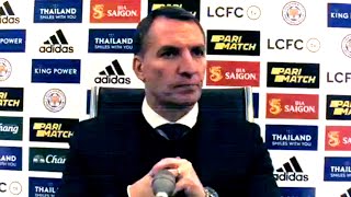Leicester 0-2 Man City - Brendan Rodgers - Post-Match Press Conference