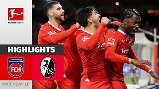 Last-Minute-Drama in Heidenheim | 1. FC Heidenheim - Freiburg | Highlights | MD16 – Bundesliga 23/24