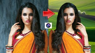🔥🔥Photoshop Tutorial : How to Change Background Using Quick Selection Tool Ep21