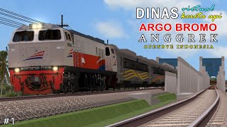 TOP SPEED!! || DINAS VIRTUAL KA ARGO BROMO ANGGREK ( CEPU - BABAT ) PART 1 || OPENBVE INDONESIA