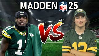 من Madden VS بازی کردم. Packers WR Jayden Reed!