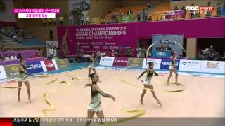 15.06.12_아시아리듬체조선수권 그룹 종목별 결승 50_일본.Team Japan [Group 5. Ribbon Final]