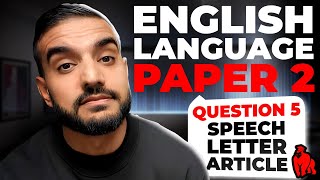 English Language, Paper 2 Question 5: Can You Pre Plan?