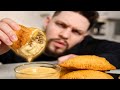 EASY CHEESY EMPANADAS! How to make CHEESEBURGER EMPANADAS from SCRATCH!