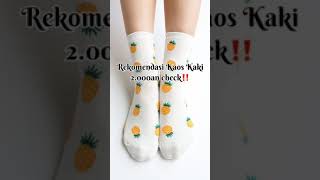 Rekomendasi Kaos Kaki Korea 2.000an‼️ Link pembelian ada di Deskripsi;)