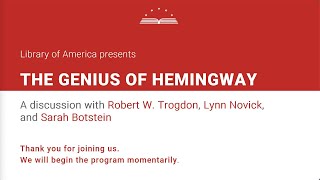The Genius of Hemingway