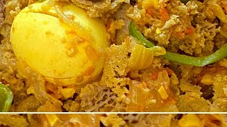 #cookwithme #ethiopanfood አልጫ ፍትፍት/Ethiopian food