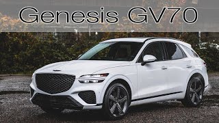 2022 Genesis GV70 Review | Is it better than the BMW X3 or the Mercedes GLC?