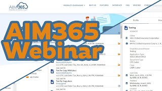 Announcement: AIM365 - PerfectLaw's Browser-Based Case & Document Management (Webinar Recording)